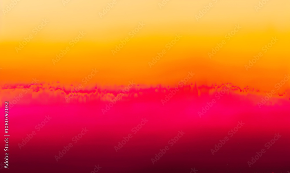 Fototapeta premium Dynamic red-orange blend, evoking a vibrant summer evening