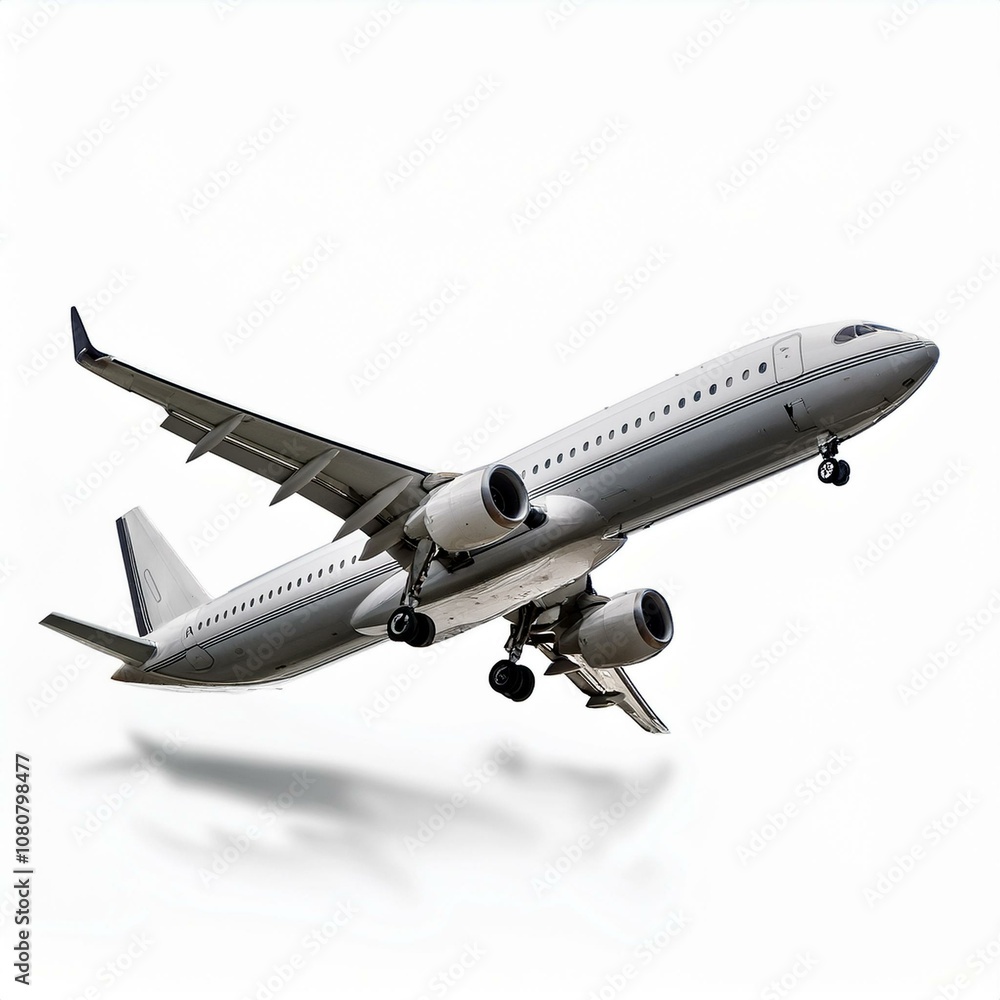 Obraz premium a flying airplane