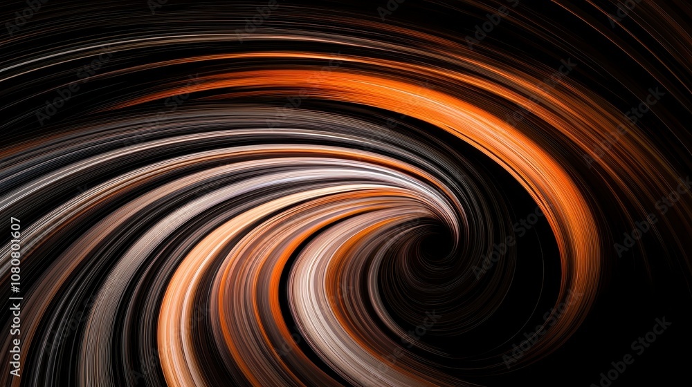 Spiraling Firework Trails Against Dark Night Sky Spiraling Firework Trails Against Dark Night Sky