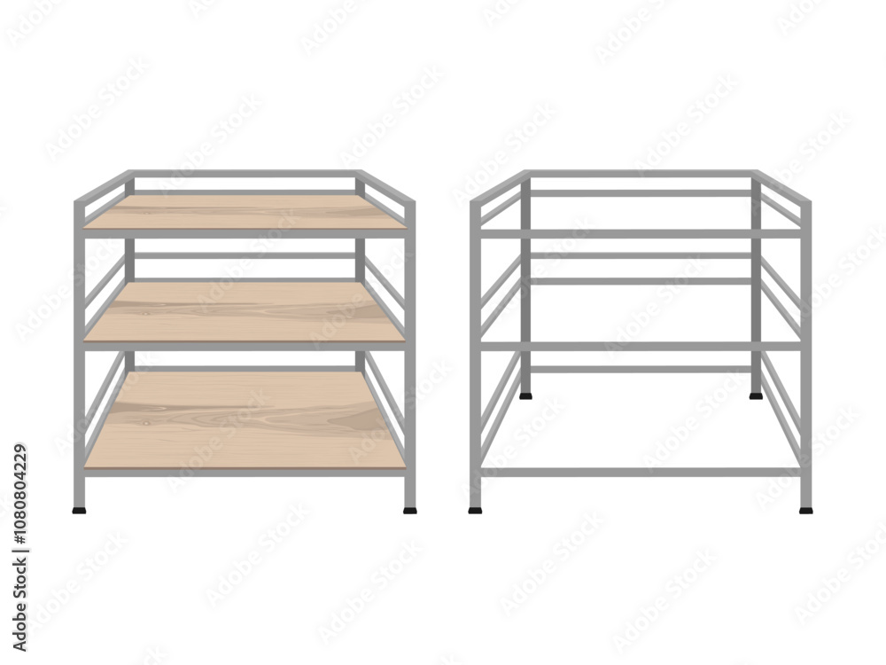 Dish rack made of aluminum. Dish rack made of aluminum.
