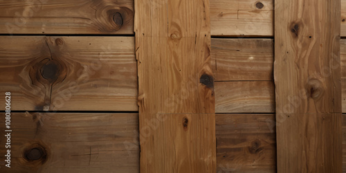 Old dark wood and wooden texture background. Panorama texter of wood banner background.