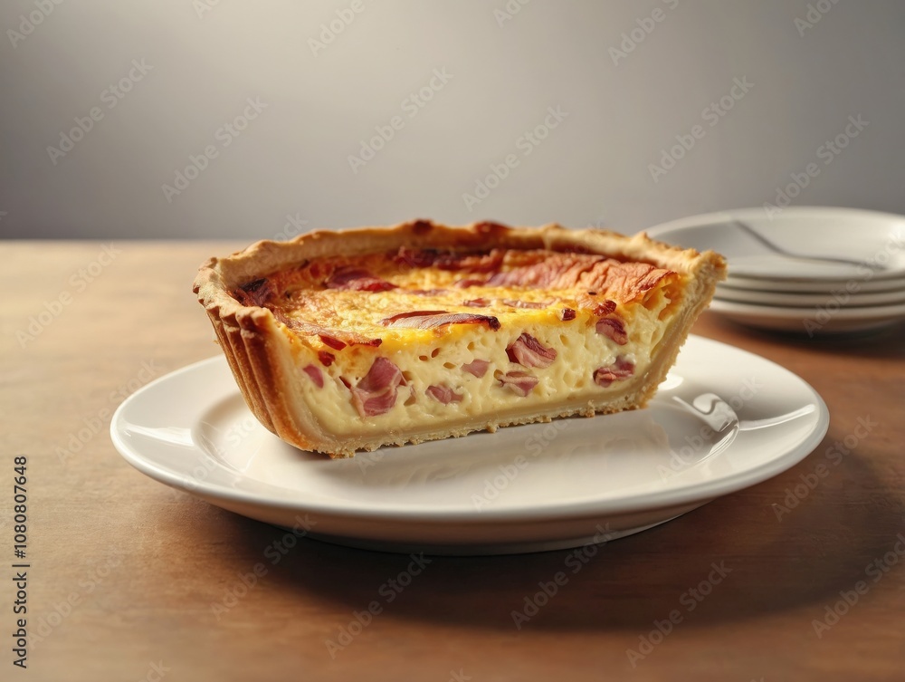 Simple Slice of Quiche Lorraine Simple Slice of Quiche Lorraine