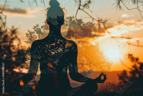 Immerse yourself in a peaceful sunset yoga meditation surrounded by nature to rejuvenate body and mind. Seek balance, peace, and relaxation as you connect with serenity and inner calm
