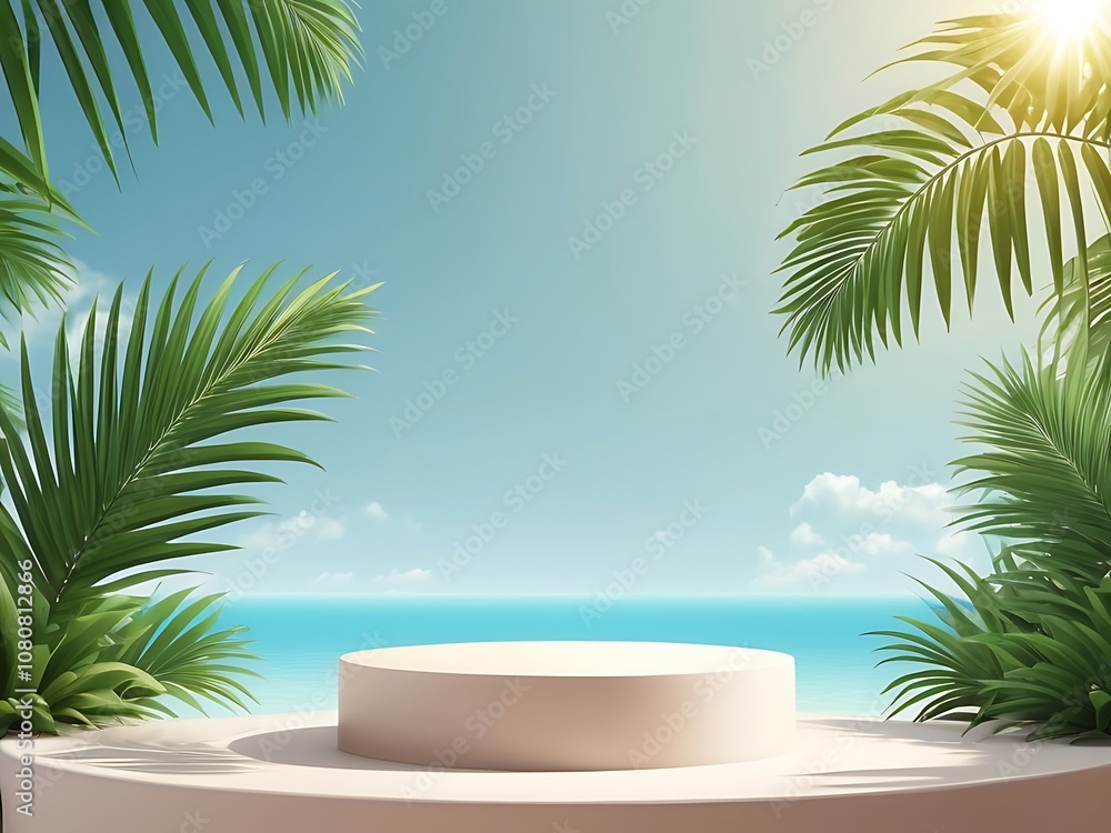 podium white show product minimal add object natural plant background mockup cosmetic. Free Vector podium white show product minimal add object natural plant background mockup cosmetic. Free Vector