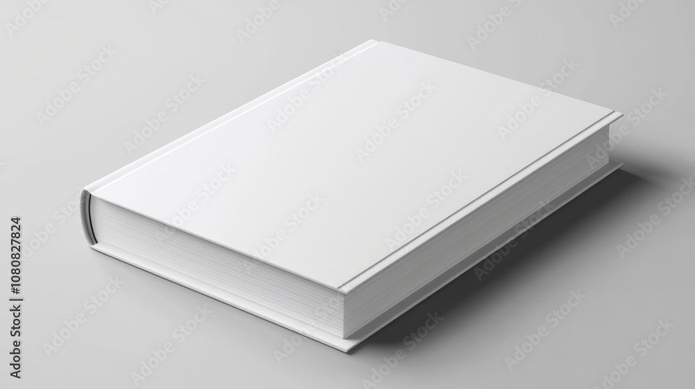 Blank Book Cover Mockup Blank Book Cover Mockup