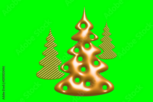 3d Christmas tree 