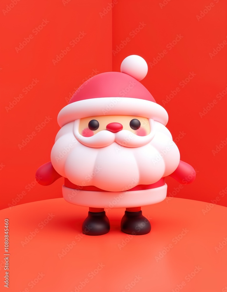 3d render Santa Claus 3d render Santa Claus