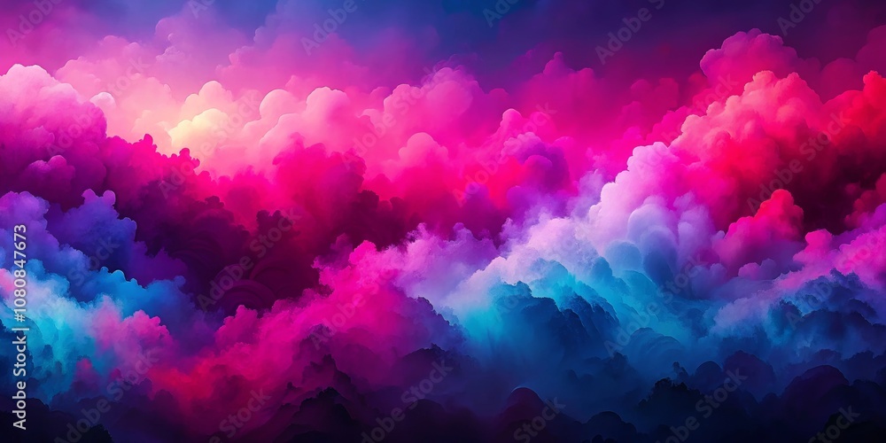 Fototapeta premium Vibrant Abstract Background for Creative Projects Featuring Dark and Blue Tones, Ideal for Artistic Endeavors and Digital Designs