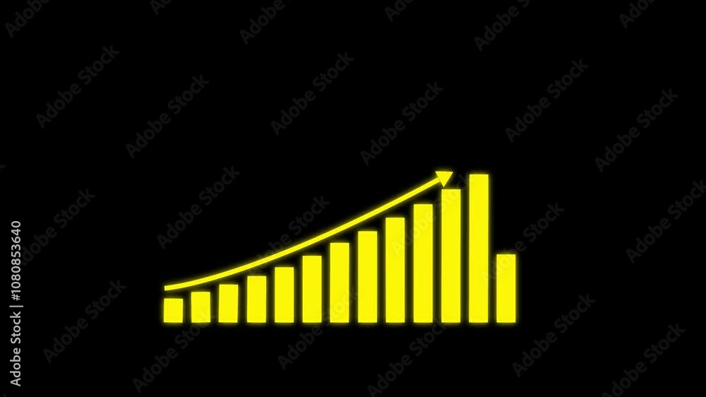 Business growth concept in graph chart showing marketing sales profit increasing to future target . growing business concept. Clean Hi-tech style technology chart with grid. business graph with arrow Business growth concept in graph chart showing marketing sales profit increasing to future target . growing business concept. Clean Hi-tech style technology chart with grid. business graph with arrow