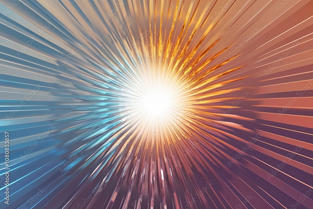 Shimmering Sky Blue Tangerine Mauve Gradient Effect with Radiant Glow Shimmering Sky Blue Tangerine Mauve Gradient Effect with Radiant Glow