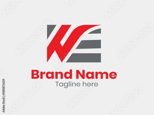 Free Download WE initial logo monogram designs modern vector templates - GFXLoad