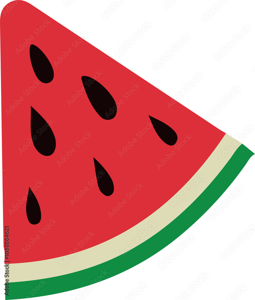 watermelon icon set vector on white background, watermelon icon watermelon icon set vector on white background, watermelon icon