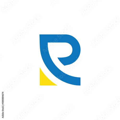 Free Download initial r letter logo design vector template, r logo vector design, r icon design for any business and monogram, R mark. patent trademark r icon set. registered R pictogram symbol. - GFXLoad