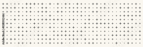 Retro abstract geometric design with grid four-pointed stars, futuristic and dynamic backdrop