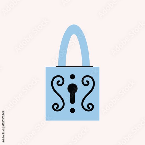Keys locks and keyholes vector set. Hand drawn colored keys. Various vintage, security, antique and modern keys with ornate heads vector illustration isolated on background