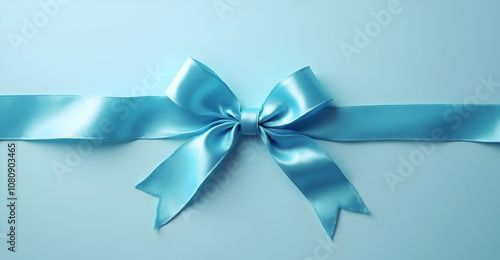 Gift wrapping celebration home decorative bow soft environment close-up festive concept