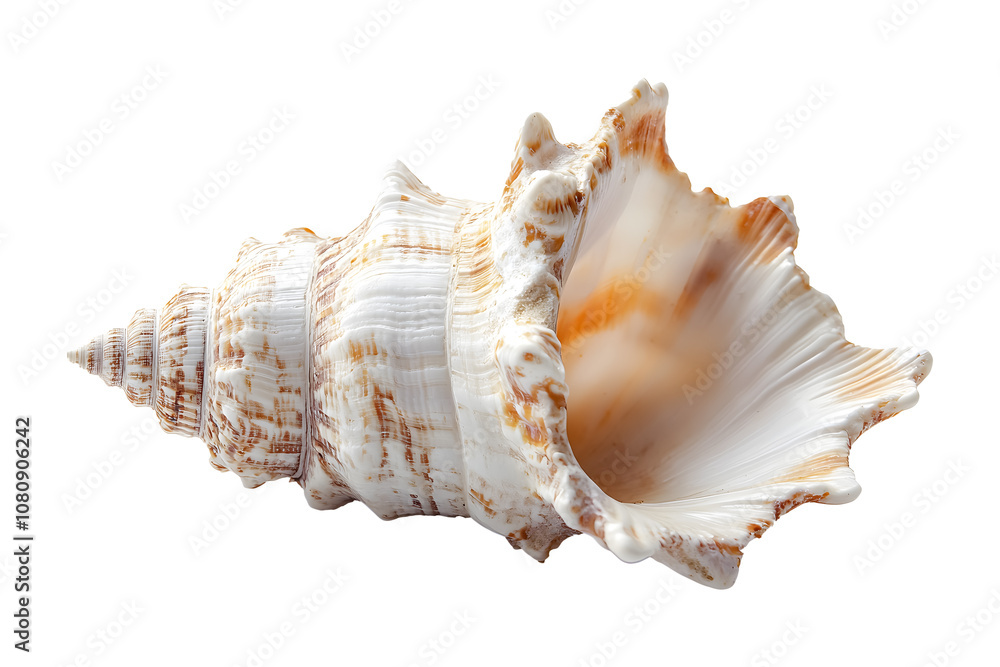 Seashell on a transparent background. isolated background. Seashell on a transparent background. isolated background.