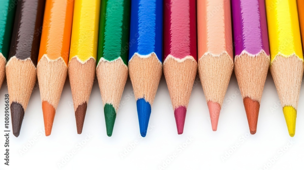 Colorful Pencils Art Supplies Education Creativity Back to School Colorful Pencils Art Supplies Education Creativity Back to School