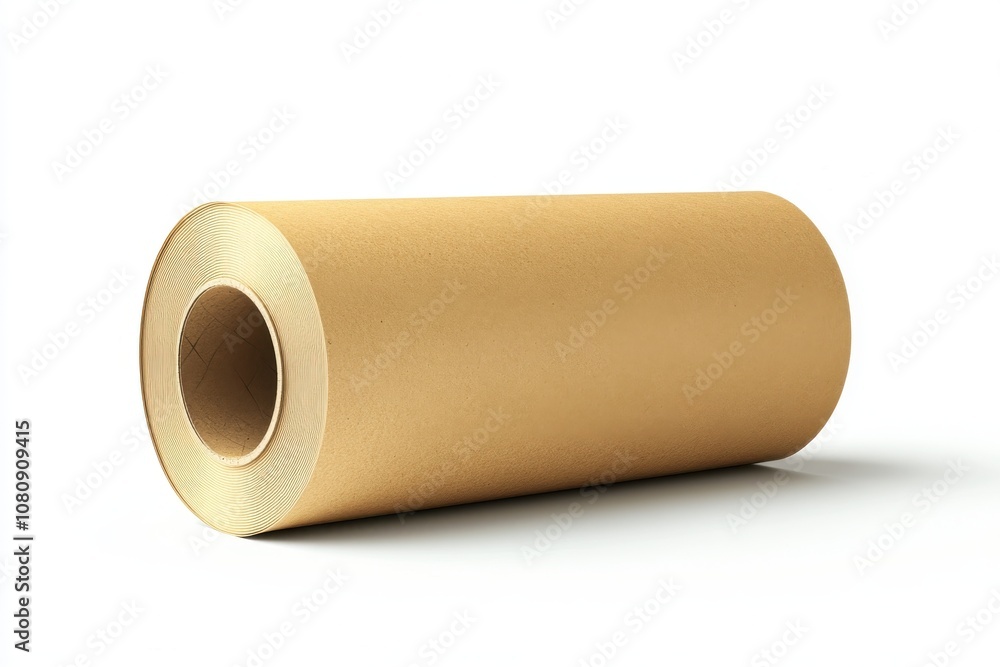 roll of paper rolls on white background roll of paper rolls on white background