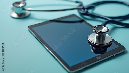 Medical Healthcare Shape or with concept and idea for the healthcare technology, innovation medicine, health, science,  Banner background, echnology ideas using simple icons. photo