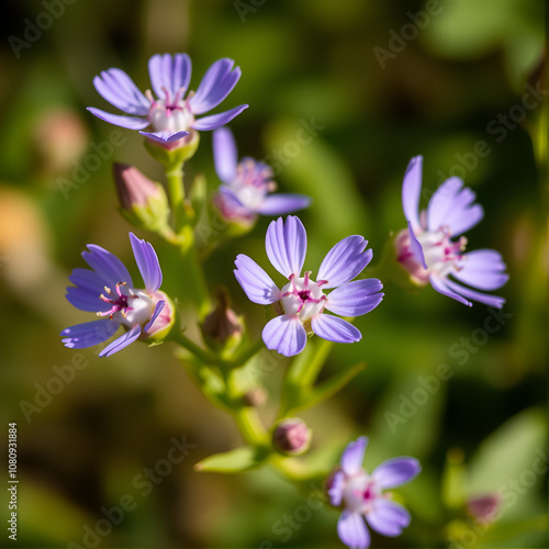 Wild purple flowers macro Cistus creticus cistaceae fifty megapixels no edit photo