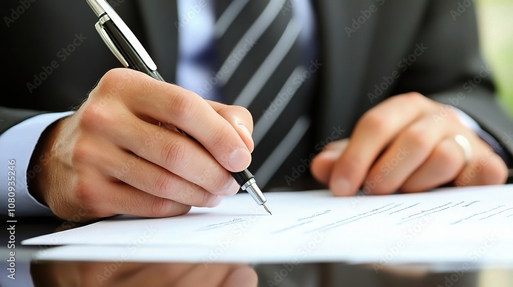 Professional Man Taking Notes During Office Meeting with a Focused Expression, Demonstrating Engagement and Productivity in a Business Environment Professional Man Taking Notes During Office Meeting with a Focused Expression, Demonstrating Engagement and Productivity in a Business Environment