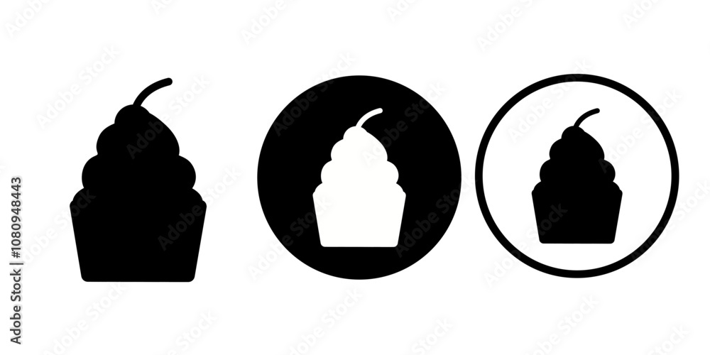 Happy birthday vectors icon set Happy birthday vectors icon set