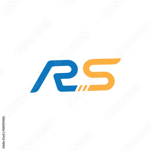 rs logo design vector template, initial rs letter logo design, sr logo vector design, initial sr letter logo design, letter rs sr logo design vector.