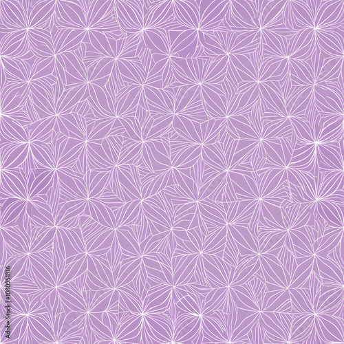 Soft Purple Geometric Thin Line Pattern. Perfect for: Art galleries, fashion events