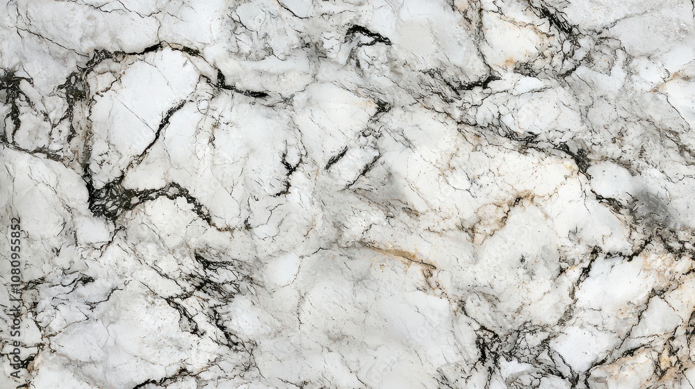 Fototapeta premium White marble texture and background with a sleek and elegant appearance.