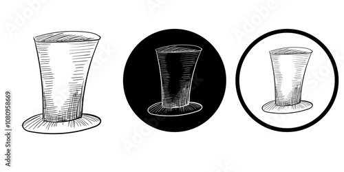 Happy birthday vectors icon set