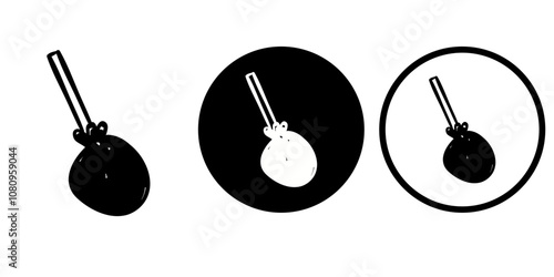 Happy birthday vectors icon set