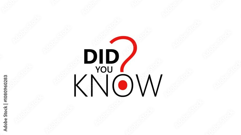 did you know did you know