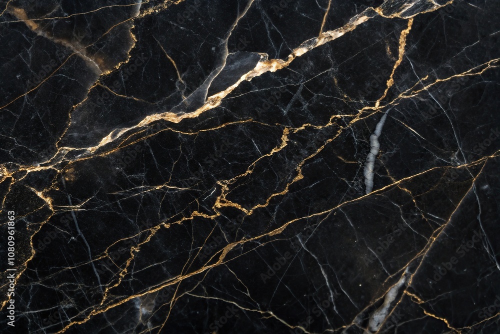 Close-up of polished onyx marble, showcasing its crystalline structure and deep black color, reflective, dark, mineralogy Close-up of polished onyx marble, showcasing its crystalline structure and deep black color, reflective, dark, mineralogy