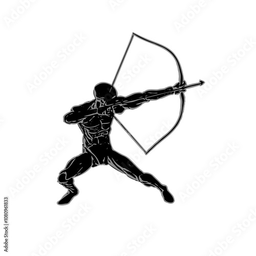 Archer man logo