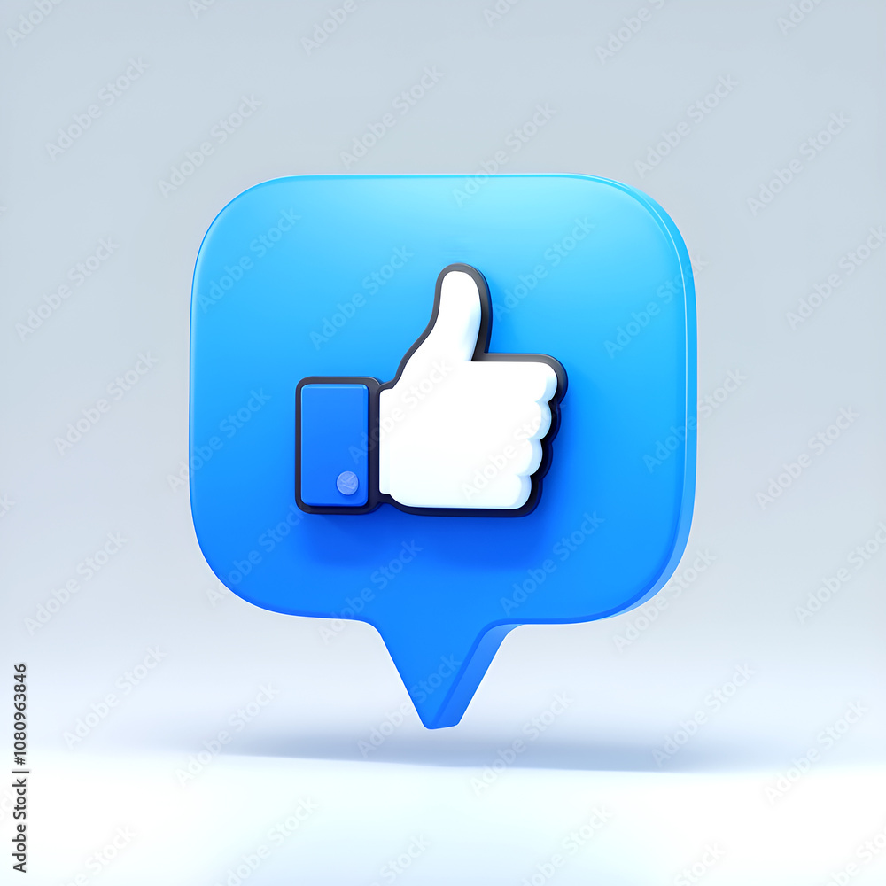 Thumbs up and heart, social media icon Thumbs up and heart, social media icon
