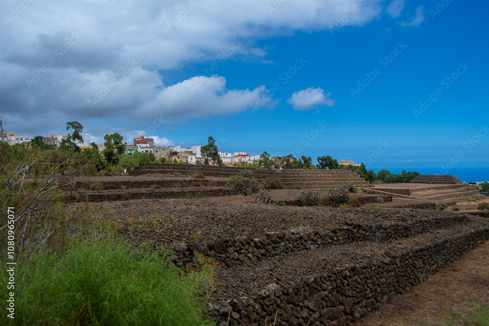 The Pyramids of Güimar on the Canary Island of Tenerife