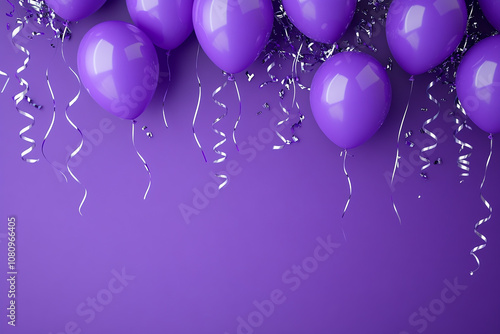 Balloon Decorations for a Colorful Party and Celebration with a Fun Atmosphere