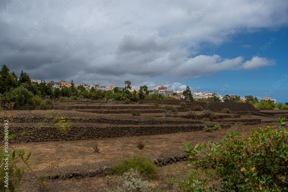 The Pyramids of Güimar on the Canary Island of Tenerife