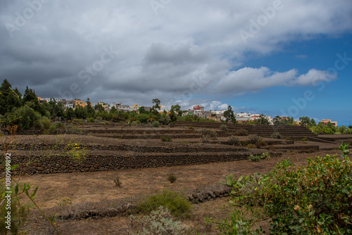 The Pyramids of Güimar on the Canary Island of Tenerife photo