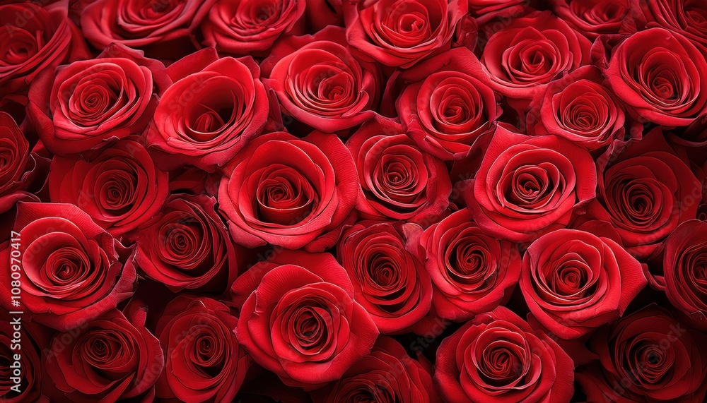 Elegant Bouquet of Romantic Red Roses in Full Bloom. Perfect for Valentine's Day Celebrations, Love Letters, and Romantic Gifts to Express Deep Affection and Eternal Love Background Elegant Bouquet of Romantic Red Roses in Full Bloom. Perfect for Valentine's Day Celebrations, Love Letters, and Romantic Gifts to Express Deep Affection and Eternal Love Background