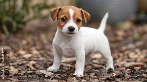 Adorable Jack Russell Terrier Puppy - Cute Dog Portrait