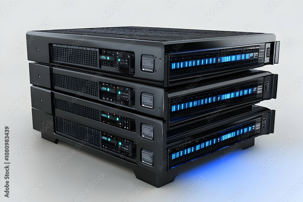3D Data Storage Network and Server Infrastructure 3D Data Storage Network and Server Infrastructure