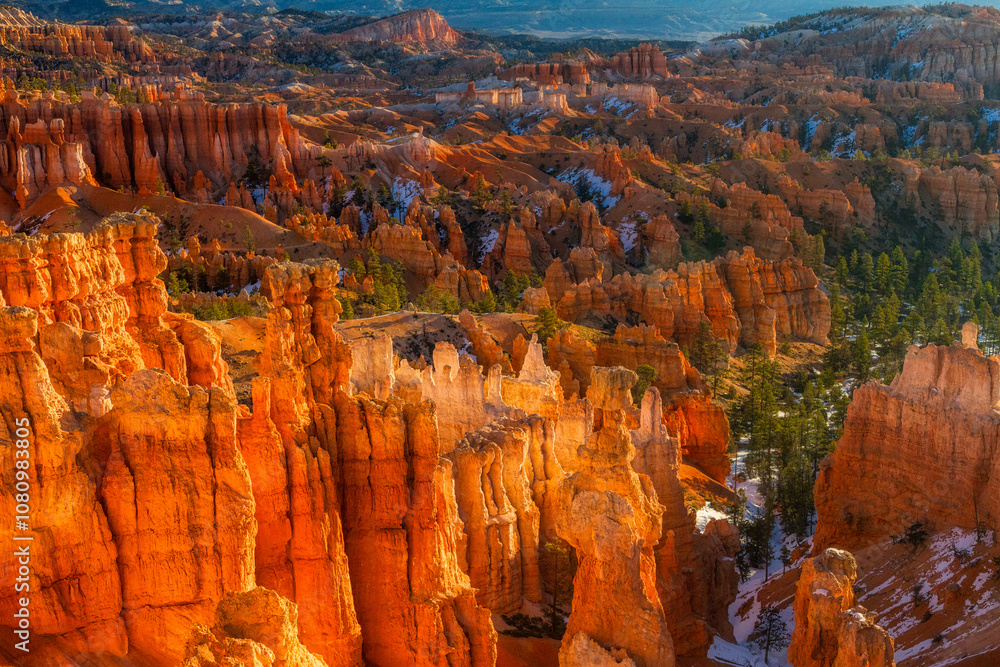 View from Bryce Canyon National Park in Utah View from Bryce Canyon National Park in Utah