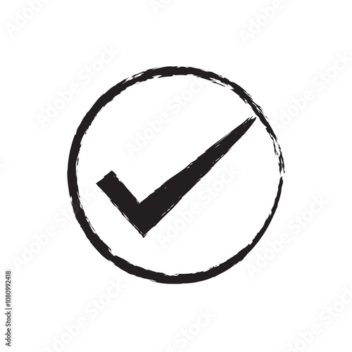 marker check isolated check box checklist