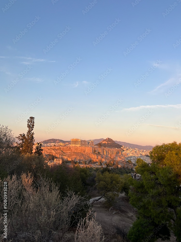 Obraz premium View Acropolis Athens Greece