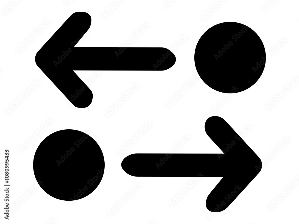 Transfer icon arrows Transfer icon arrows