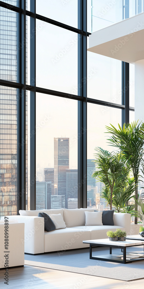 Experience the Elegance of Modern Urban Living in a Spacious and Luxurious Apartment With Breathtaking Skyline Views