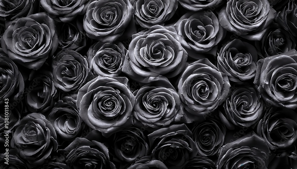 Elegant Black Roses in Bloom. Dramatic Valentine’s Day Floral Arrangement Symbolizing Eternal Love and Mysterious Passion. Perfect for Gothic Themed Romantic Celebrations and Unique Gift Concepts Elegant Black Roses in Bloom. Dramatic Valentine’s Day Floral Arrangement Symbolizing Eternal Love and Mysterious Passion. Perfect for Gothic Themed Romantic Celebrations and Unique Gift Concepts