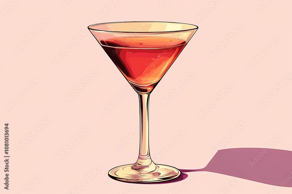 Vibrant cocktail background perfect for parties, bars, and summer themes Vibrant cocktail background perfect for parties, bars, and summer themes